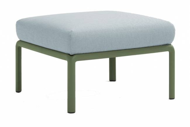 Пуф пластиковый с подушкой Komodo Pouf агава, лед 700х700х490 мм Пуф пластиковый с подушкой Komodo Pouf агава, лед 700х700х490 мм