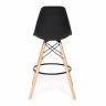 Стул барный Cindy Bar Chair (mod. 80) черный дерево бук/металл/пластик