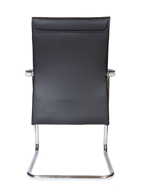 Кресло офисное / Мира блэк CF / Myra CF black / черная экокожа