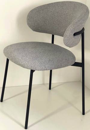 Стул TREND NS05 Капучино, букле / черный каркас, М-City