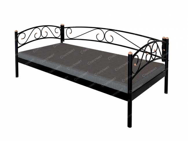 Кушетка Люкс металлическое основание 200х90