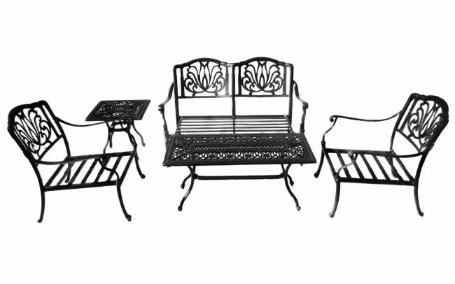 Набор мебели Madrid из литого алюминия