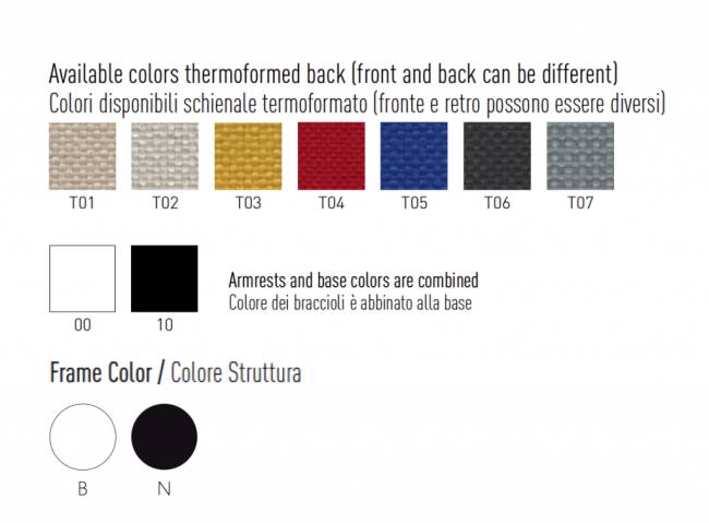 Кресло офисное с обивкой Elodie Manager 05R 630х500х920-1060 мм