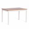 Обеденный комплект Соната (стол + 4 стула) / Sonata dining set массив сосны, стол: 120х75х73см  стул :41х50х95см, антик/белый антик/белый массив сосны