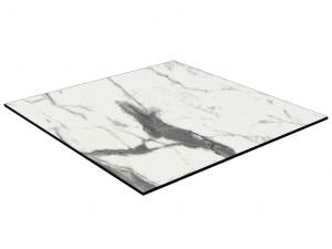 Столешница квадратная HPL Fitto афьонский мрамор 900х900х12 мм