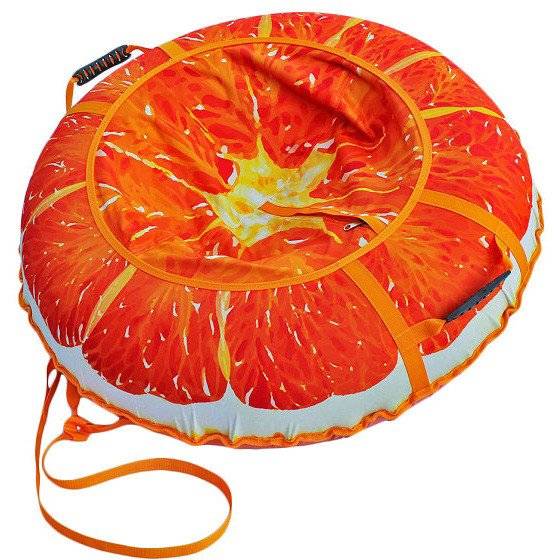 Тюбинг Митек Сочный апельсин 110 см