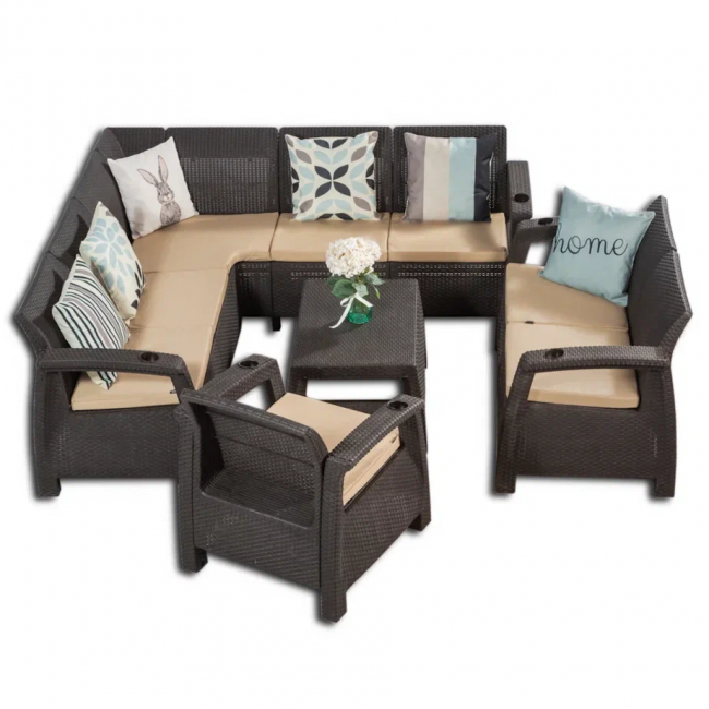 Комплект мебели YALTA CORNER RELAX SET XL Комплект мебели YALTA CORNER RELAX SET XL