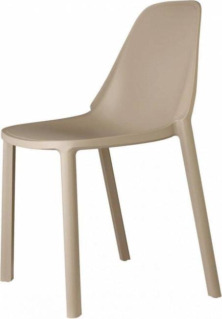 Стул пластиковый Piu тортора 530х540х820 мм Стул пластиковый Piu тортора 530х540х820 мм