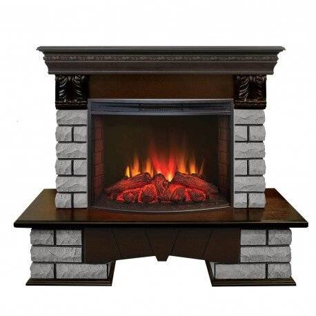 Электрокамин Country Lux Rock 25,5 AO с Evrika 25,5
