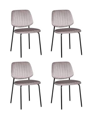 Стул обеденный Patrys капучино велюр 4 шт.