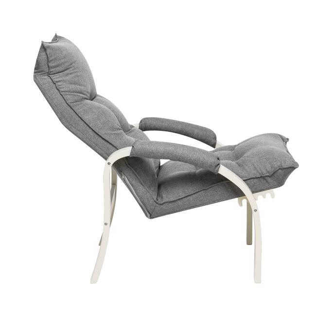 Кресло-трансформер Leset Левада Слоновая кость Malmo 90 (серый)