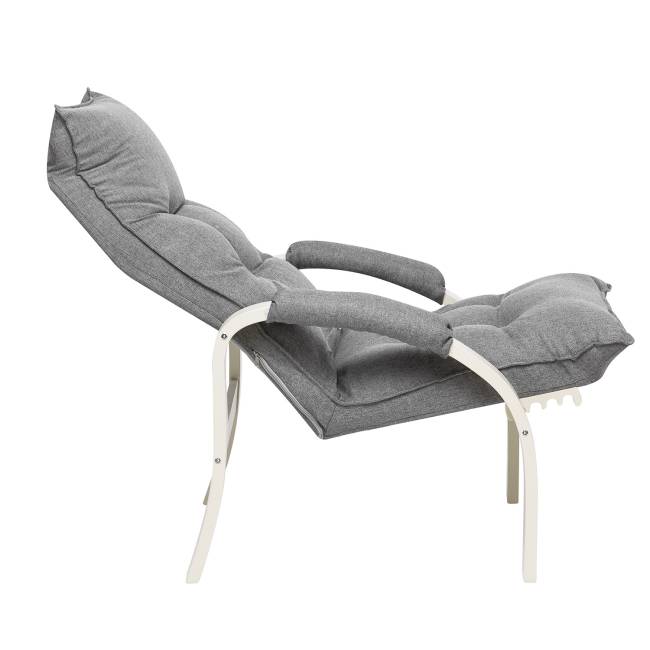 Кресло-трансформер Leset Левада Слоновая кость Malmo 90 (серый)