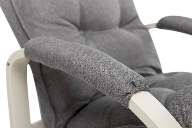 Кресло-трансформер Leset Левада Слоновая кость Malmo 90 (серый)