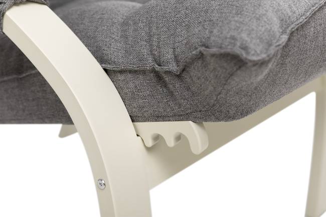 Кресло-трансформер Leset Левада Слоновая кость Malmo 90 (серый)