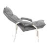 Кресло-трансформер Leset Левада Слоновая кость Malmo 90 (серый)
