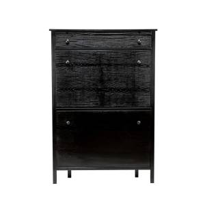 Обувница Leset Токе 3 ящ. Чёрный