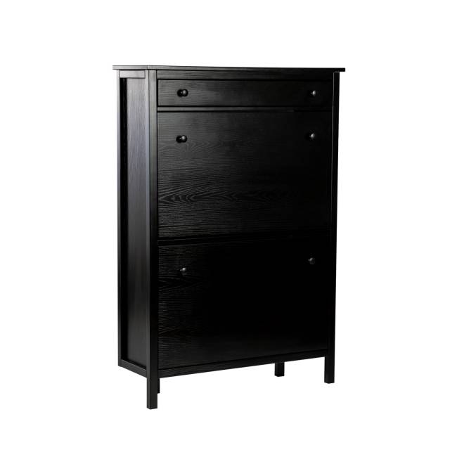 Обувница Leset Токе 3 ящ. Чёрный