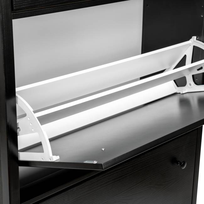 Обувница Leset Токе 3 ящ. Чёрный