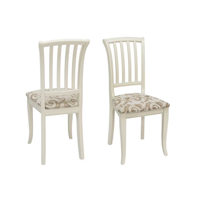 Стул Leset Остин Слоновая кость Шенилл 017А Слоновая кость