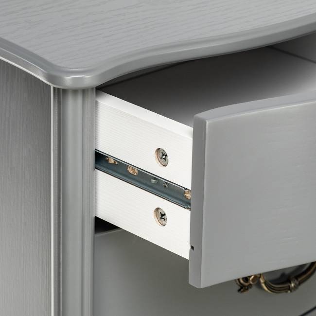 Комод Leset "Джульетта" узкий (6 ящ.) Серый ясень