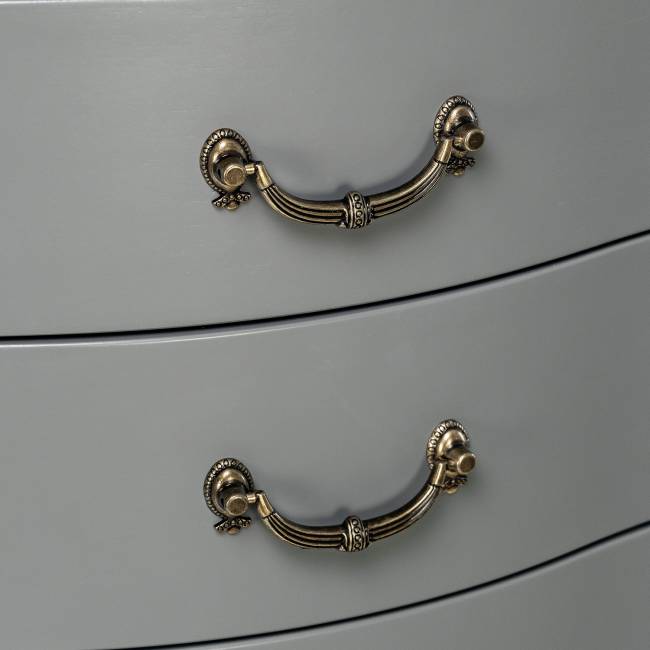 Комод Leset "Джульетта" узкий (6 ящ.) Серый ясень