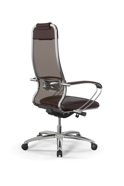 Кресло Samurai L1-2K - TS+Infinity /Uc00/Wm06/K2cL(M26.B31.G20.W03), темно-коричневый