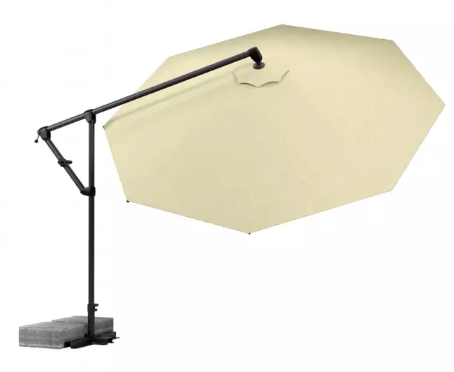 Зонт садовый  Ø2.5 м Kiwi Plus бежевый Ø2500 мм