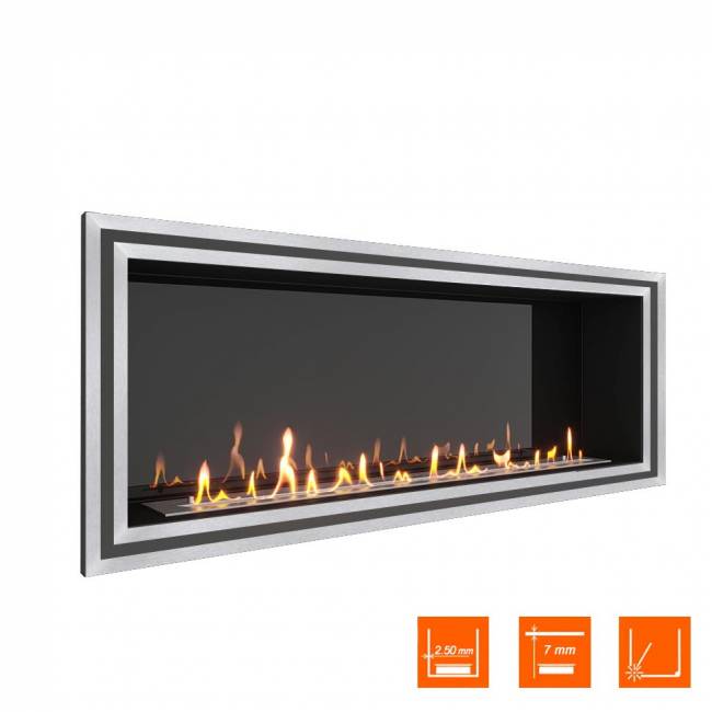 Биокамин встраиваемый SteelHeat ONE-D 1400 XL (Стемалит)