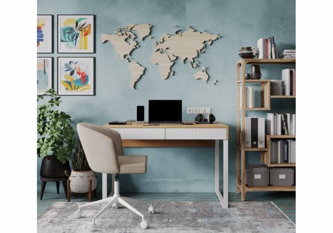 Дэни бежевый / белый