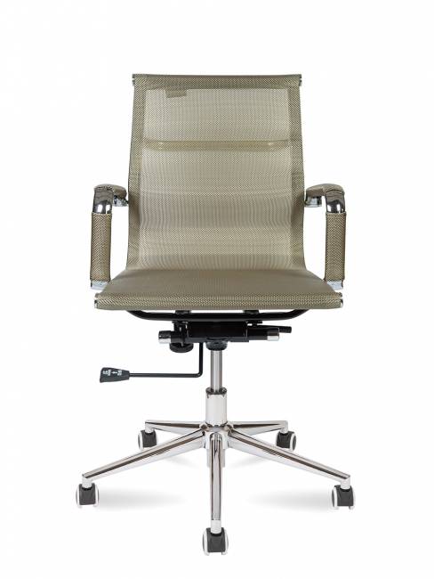 Кресло офисное / Хельмут LB / бронзовая сетка / хром Кресло офисное / Хельмут LB / бронзовая сетка / хром