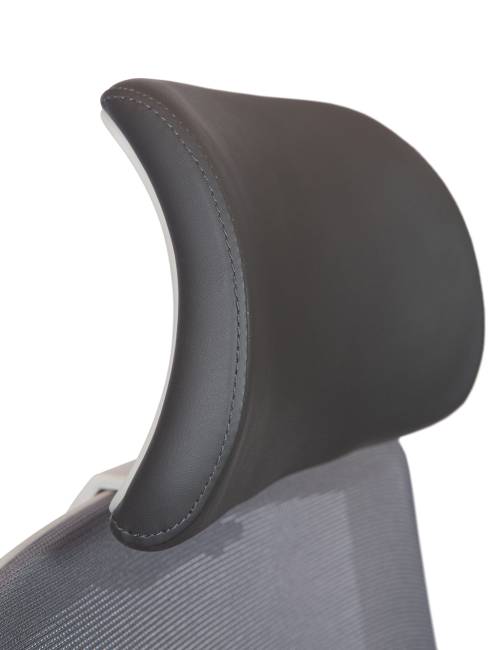 Кресло офисное / Mono grey / серый пластик / серая ткань / серая сетка