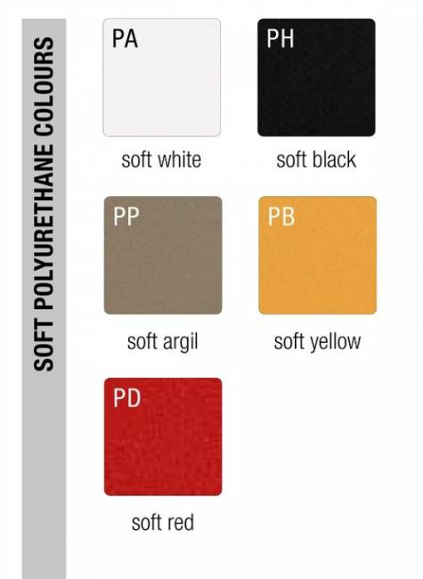 Скамья пластиковая Soft Snake Standard 1190х520х430 мм