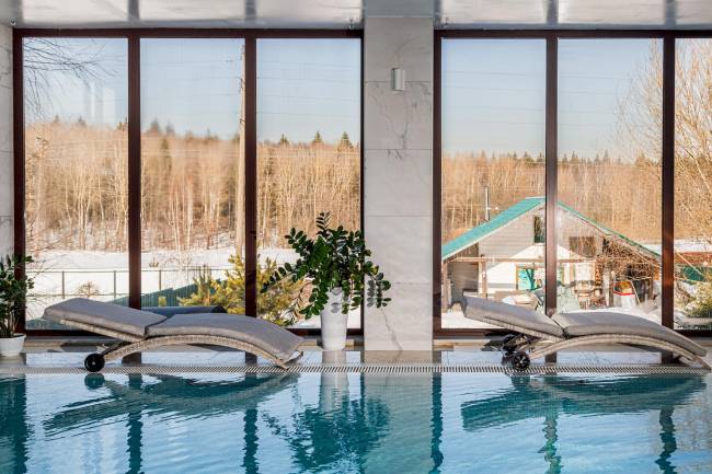 Шезлонги AGATA бежевые с матрасами