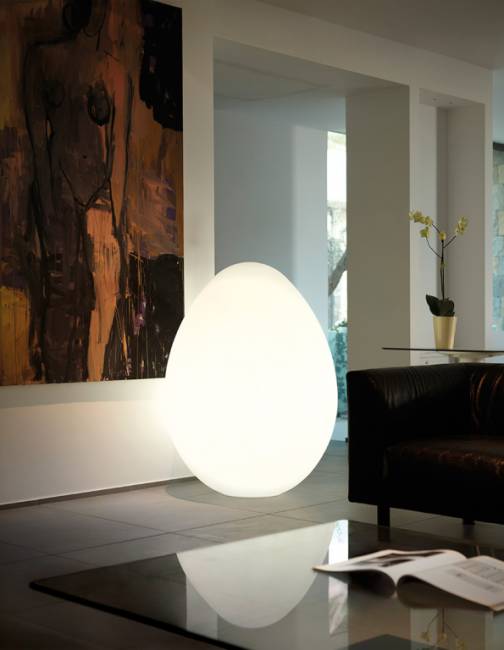 Светильник пластиковый Яйцо Dino Lighting IN белый Ø860х1200 мм