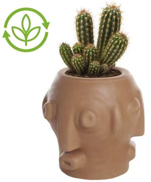 Кашпо из биопластика Threebu Pot Special земля Саванны 450х450х450 мм