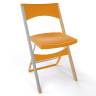 Стул пластиковый складной Compact горчичный 435х470х775 мм