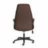 Кресло INTER (24) кож/зам/флок/ткань, коричневый, 36-36/6/TW-24 коричневый кож/зам/флок/ткань