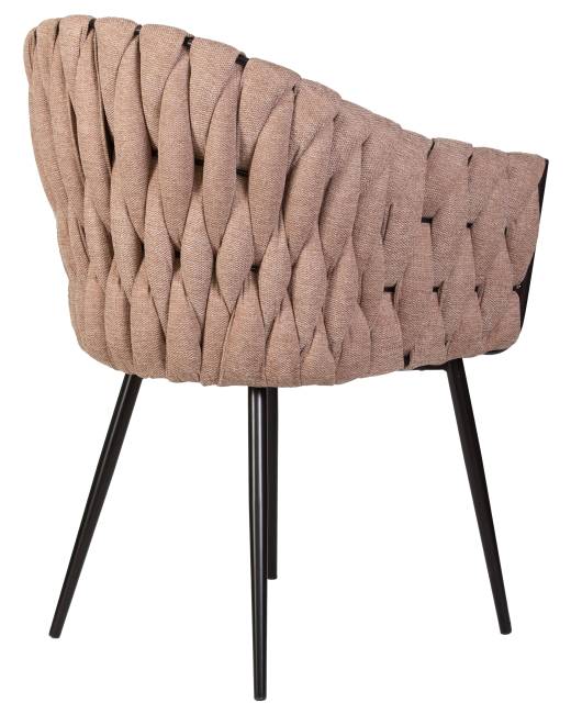 Набор 2 шт Стул обеденный DOBRIN MATILDA, коричневая ткань (LAR 275-3)