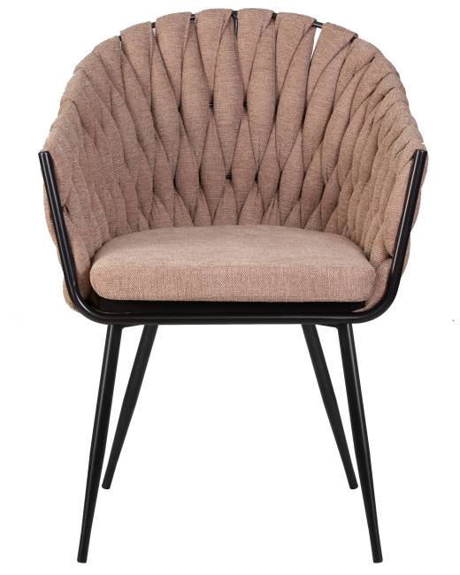 Набор 2 шт Стул обеденный DOBRIN MATILDA, коричневая ткань (LAR 275-3)