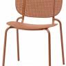 Стул металлический Si-Si Dots терракотовый 500х550х800 мм