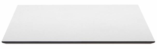 Стол ламинированный обеденный складной Tripe Maxi Folding антрацит, белый 700х700х740 мм