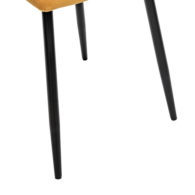 Стул Leset Скай Ultra Mustard Чёрный