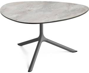 Столик ламинированный кофейный Tripe Maxi антрацит, каменный 830х830х510 мм