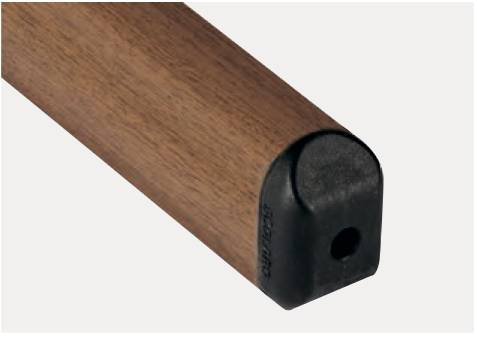 Зонт профессиональный 3х3 м с подсветкой Galileo Wood Light имитация ироко, бордовый, бежевый 3000х3000 мм