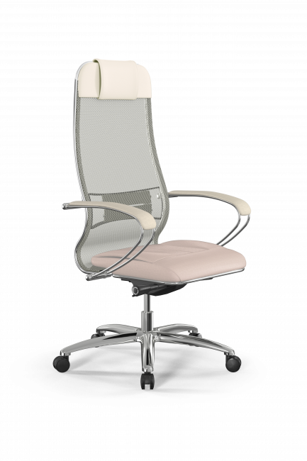 Кресло Samurai L1-2K - TS+Infinity /Uc00/Wm06/K2cL(M26.B31.G20.W03), молочный