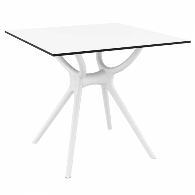 Столешница квадратная Air Table белый 800х800х12 мм