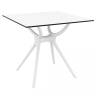 Столешница квадратная Air Table белый 800х800х12 мм