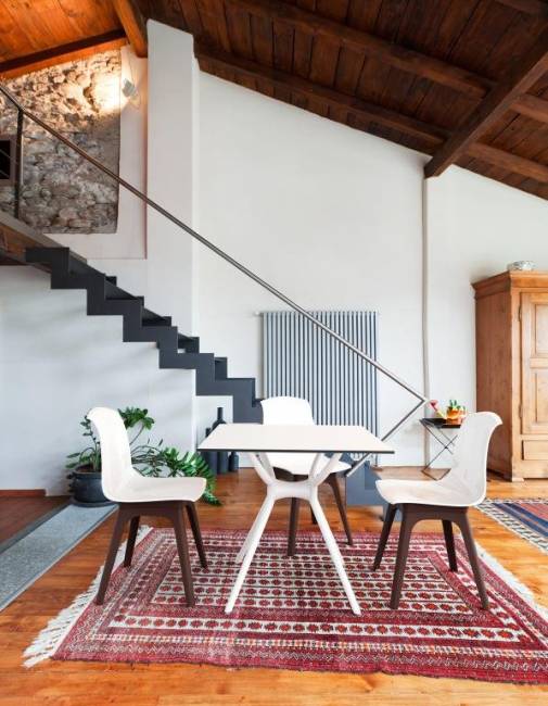 Столешница квадратная Air Table белый 800х800х12 мм