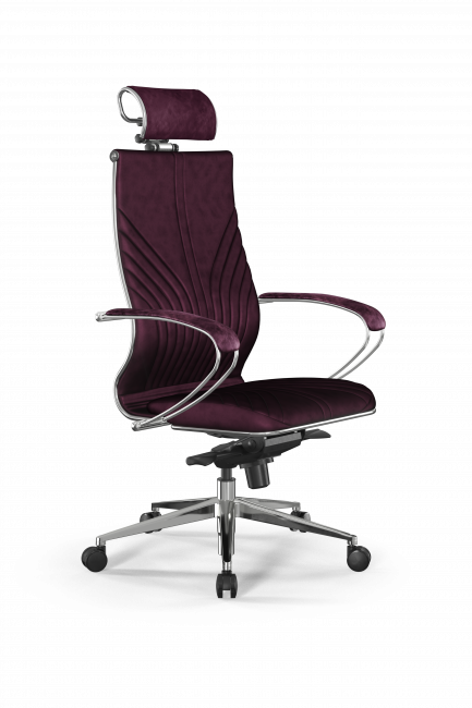 Кресло Samurai L2-13K - GoyaLE /Kc31/Wm31/K2cV/H2cV-3D(M06.B32.G11.W03), фиолетовый