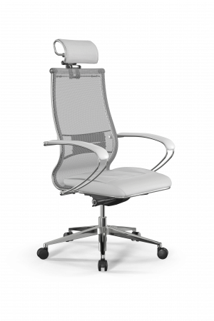 Кресло Samurai L2-6K - TS+Infinity /Kc00/Wm06/K2cL/H2cL-3D(M26.B32.G25.W03), белый